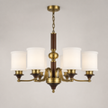 W&F Collection | Alderleigh Opal Glass Chandelier