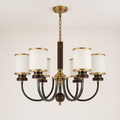 W&F Collection | Ashbourne Opal Glass Chandelier