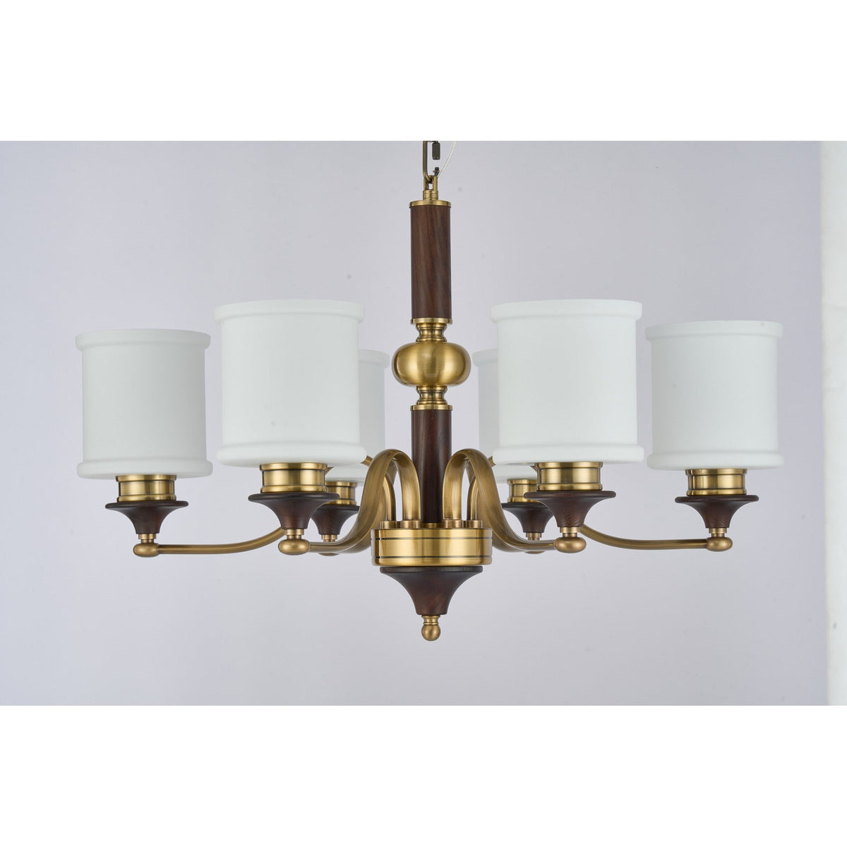 W&F Collection | Alderleigh Opal Glass Chandelier