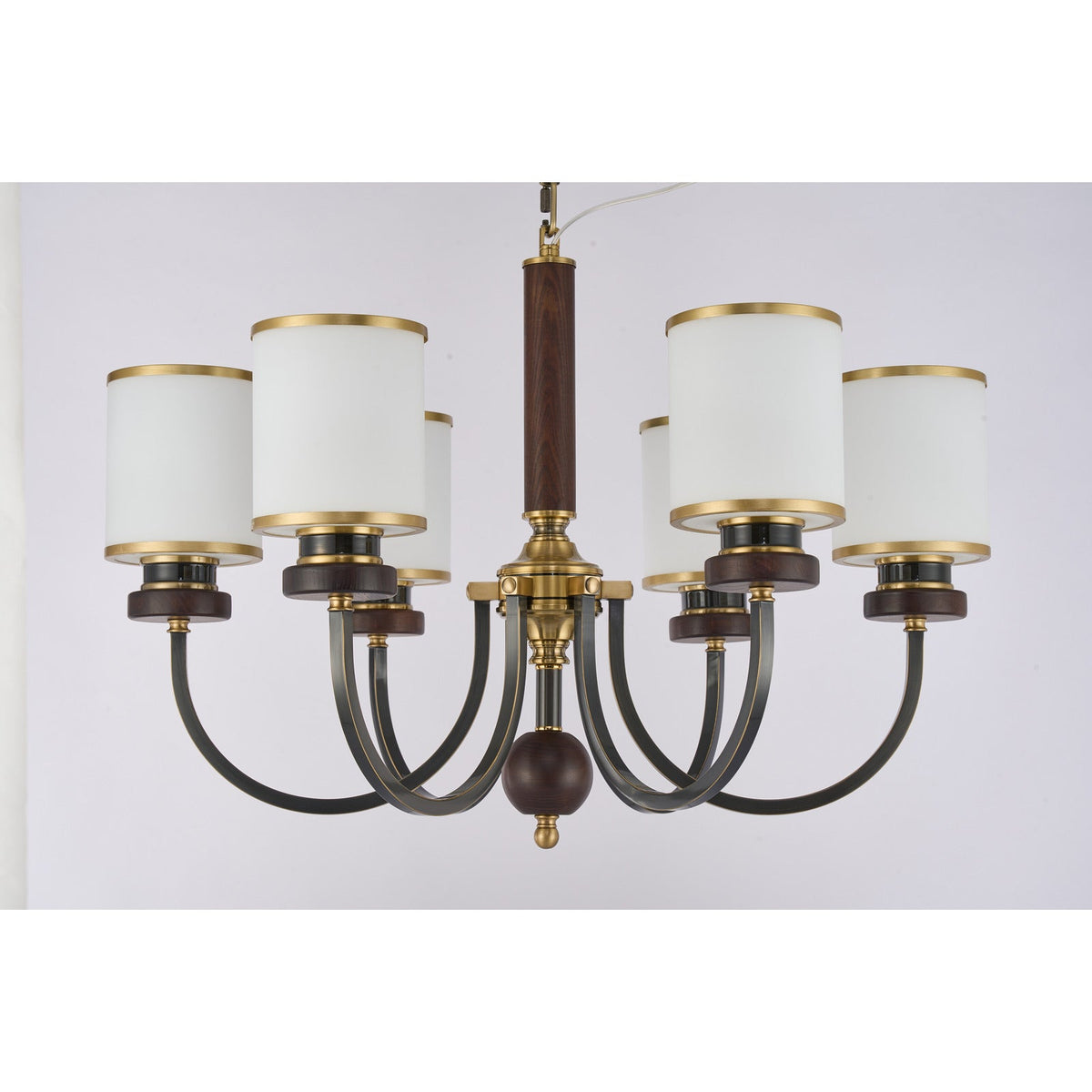 W&F Collection | Ashbourne Opal Glass Chandelier