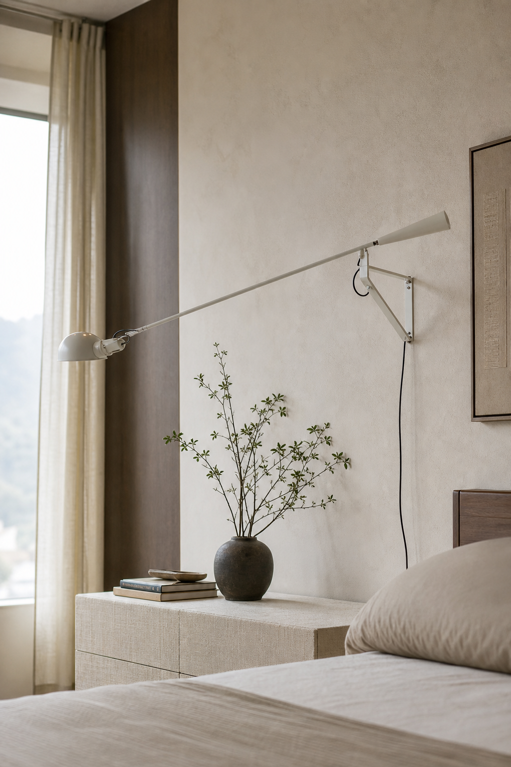W&F Collection | Chromatica Colorful Swing-Arm Wall Lamp