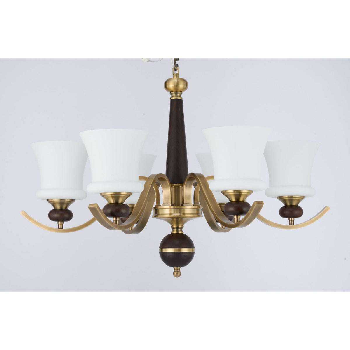 W&F Collection | Brontelle Opal Glass Chandelier
