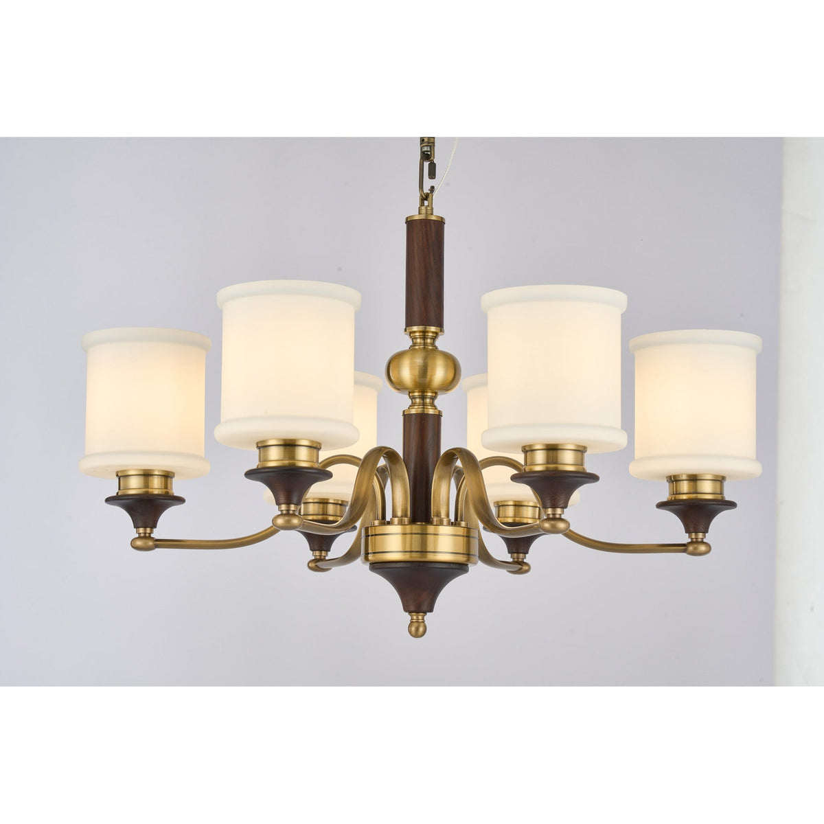 W&F Collection | Alderleigh Opal Glass Chandelier