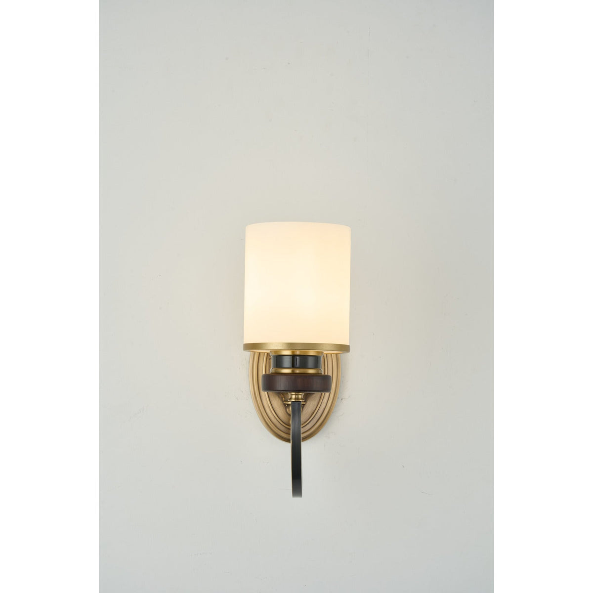 W&F Collection | Ashbourne Opal Glass Wall Sconce