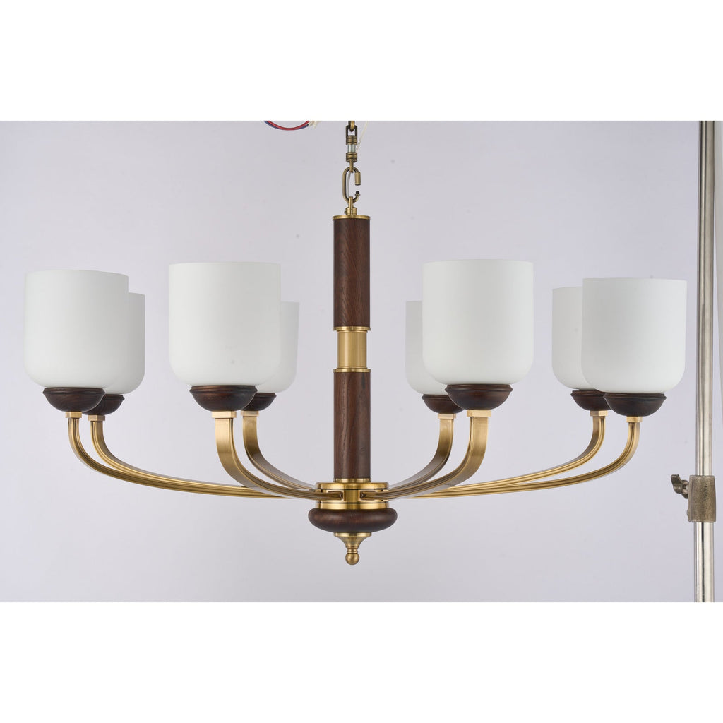 W&F Collection | Bellgrave Opal Glass Chandelier