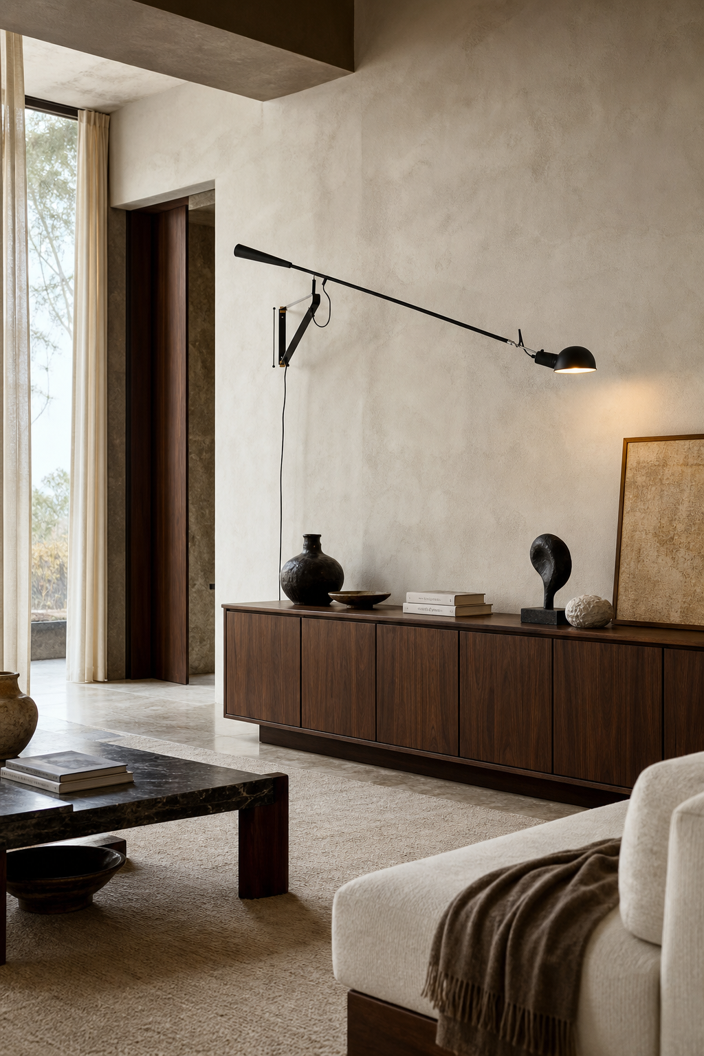 W&F Collection | Chromatica Colorful Swing-Arm Wall Lamp