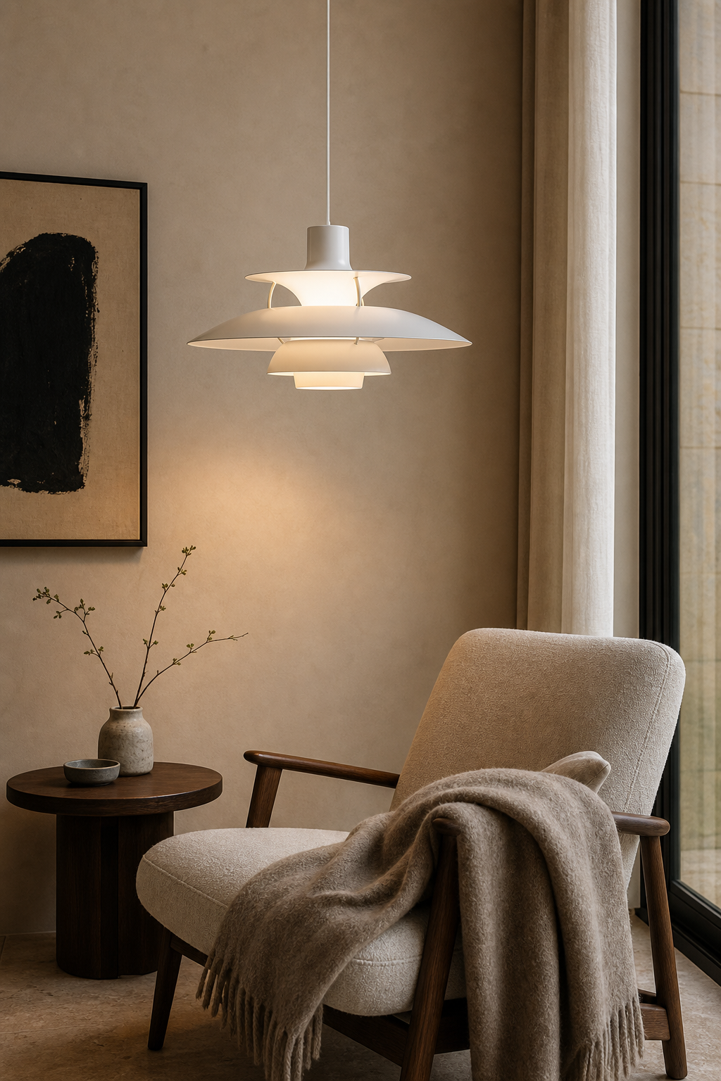 W&F Collection | Colorful Layered Metal P5 Pendant Light