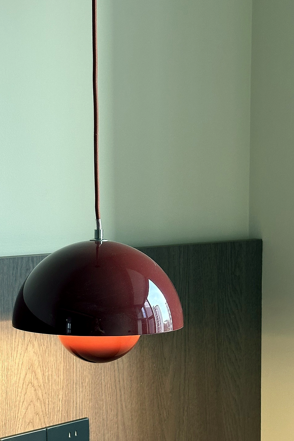 W&F Collection | Colorful Flowerpot Metal Dome Pendant Light