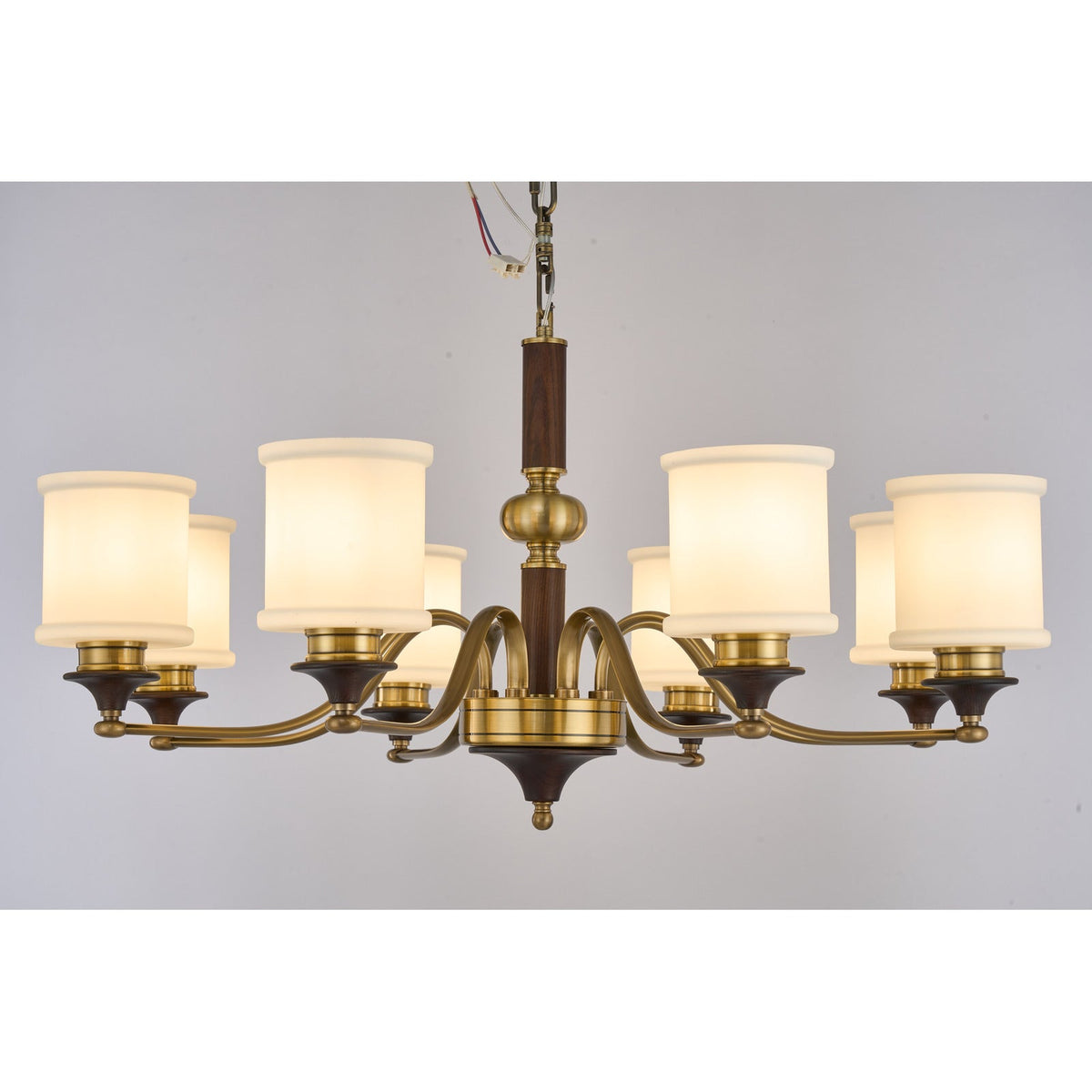 W&F Collection | Alderleigh Opal Glass Chandelier
