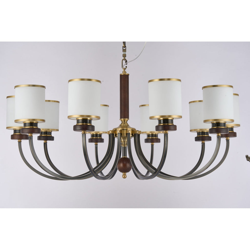 W&F Collection | Ashbourne Opal Glass Chandelier