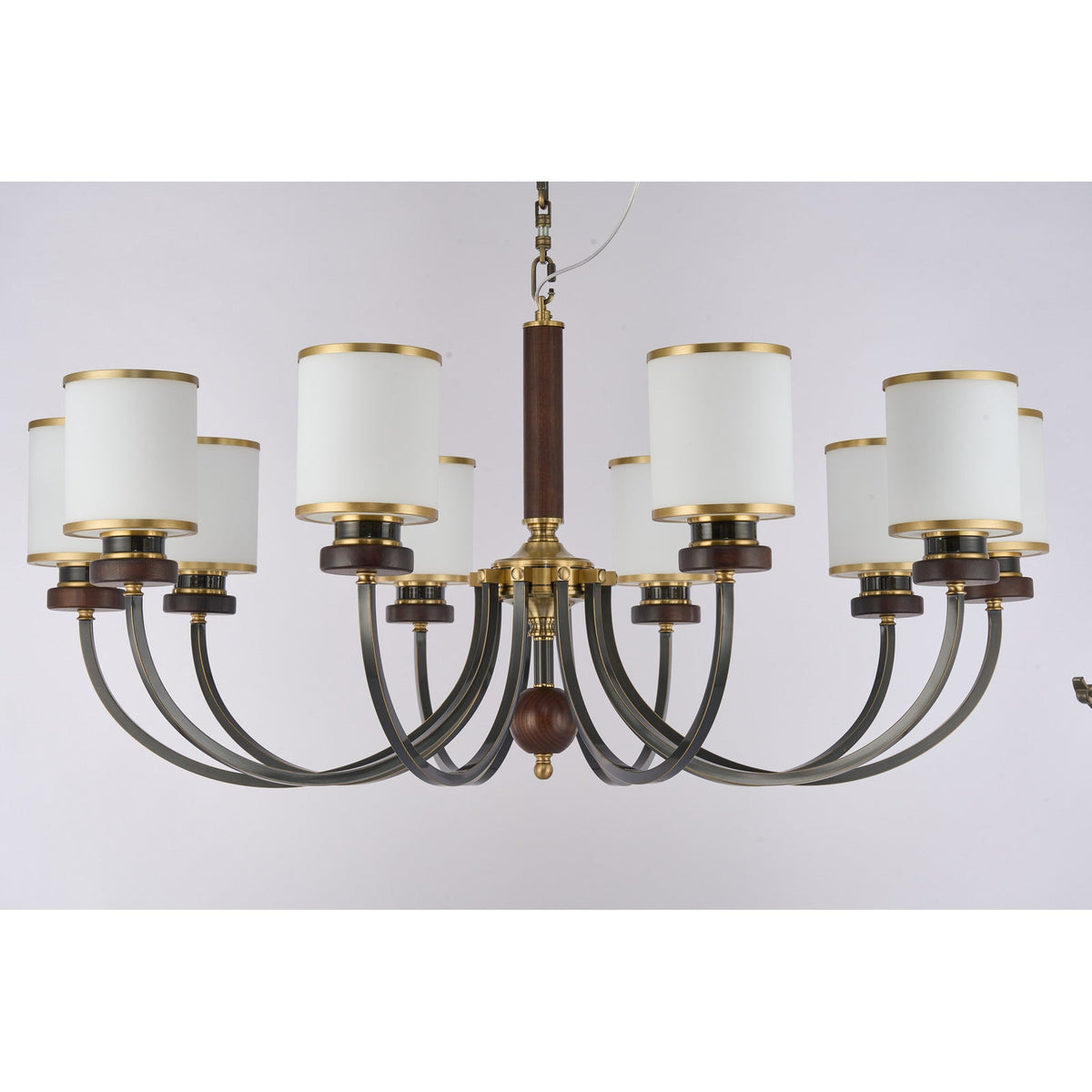 W&F Collection | Ashbourne Opal Glass Chandelier