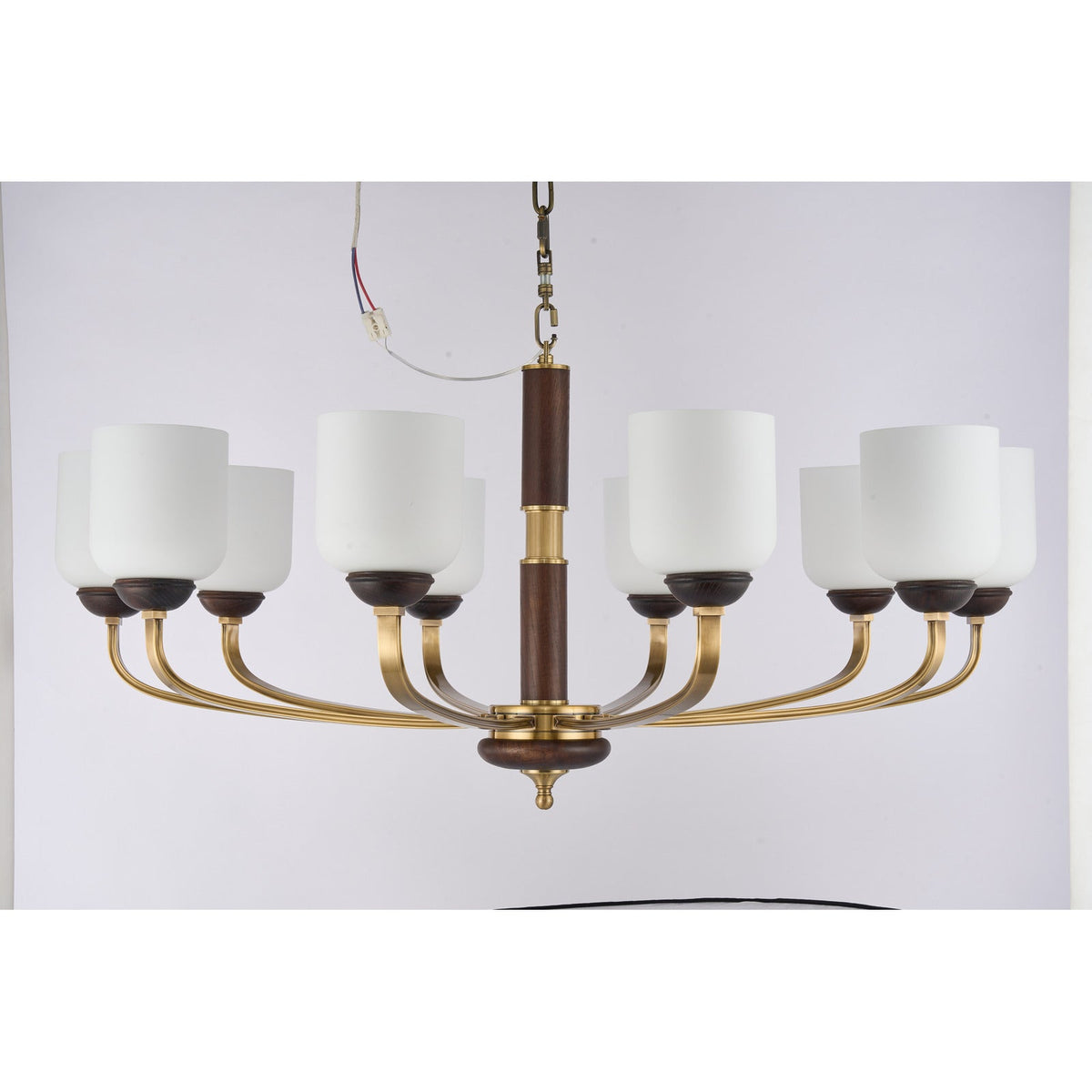 W&F Collection | Bellgrave Opal Glass Chandelier