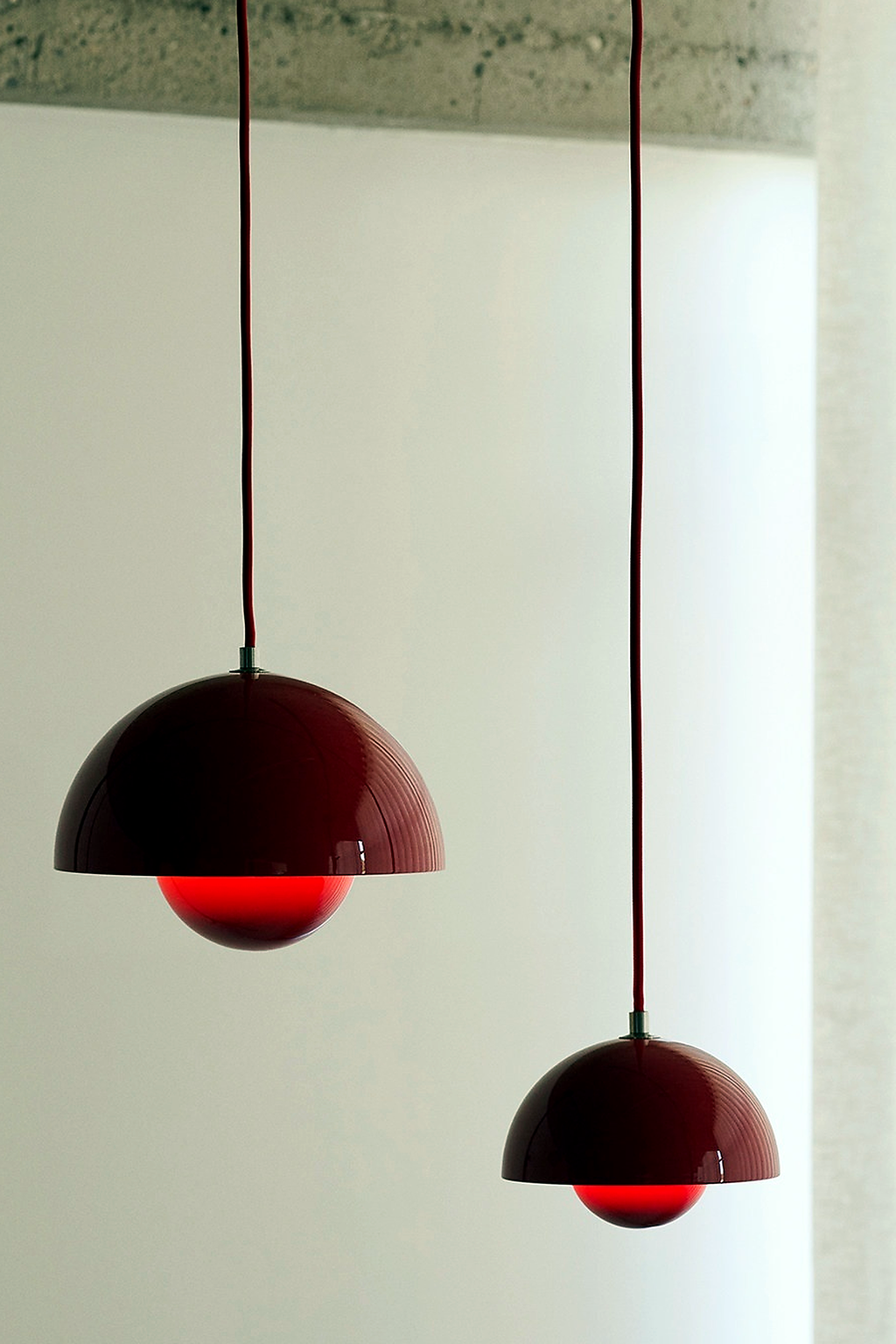 W&F Collection | Colorful Flowerpot Metal Dome Pendant Light