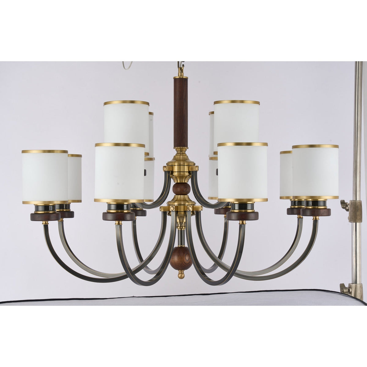 W&F Collection | Ashbourne Opal Glass Chandelier