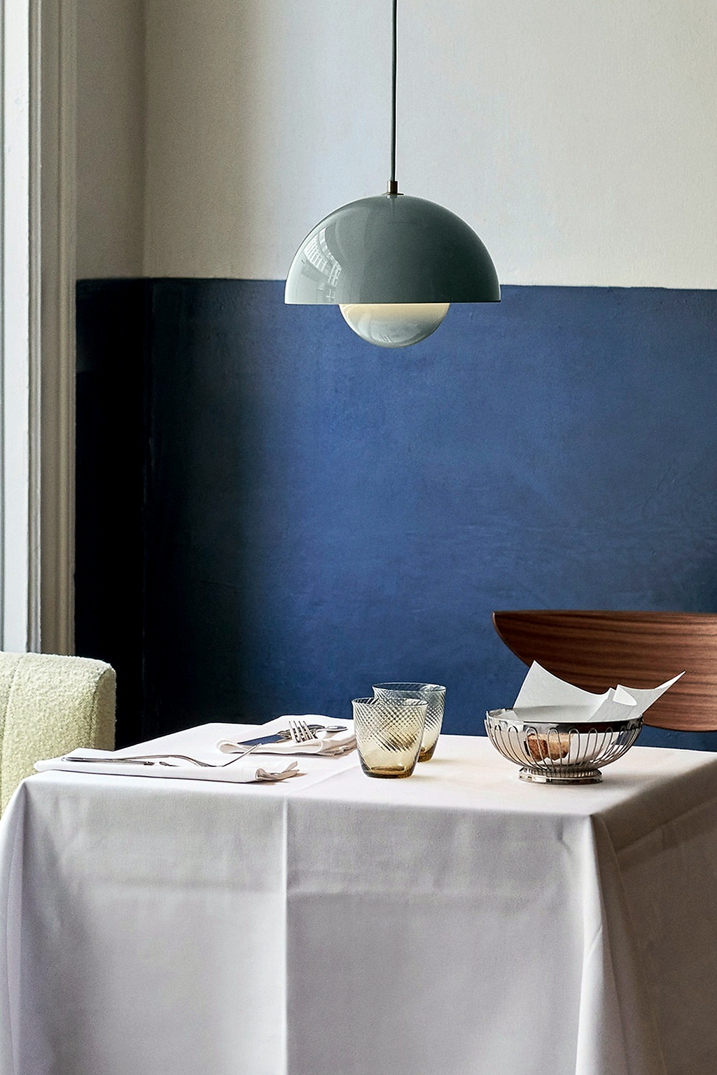 W&F Collection | Colorful Flowerpot Metal Dome Pendant Light