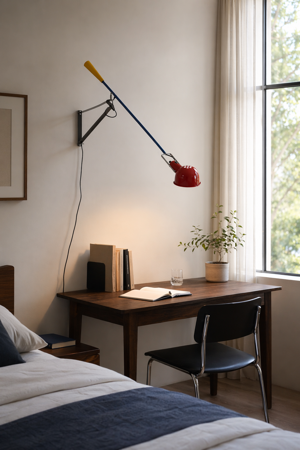 W&F Collection | Chromatica Colorful Swing-Arm Wall Lamp