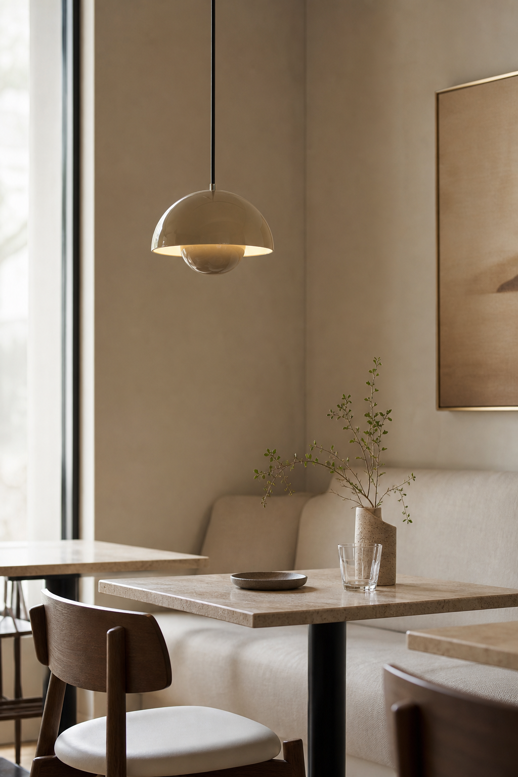 W&F Collection | Colorful Flowerpot Metal Dome Pendant Light