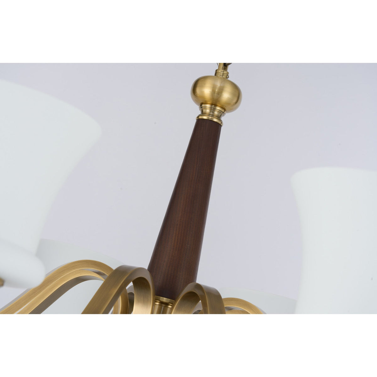 W&F Collection | Brontelle Opal Glass Chandelier