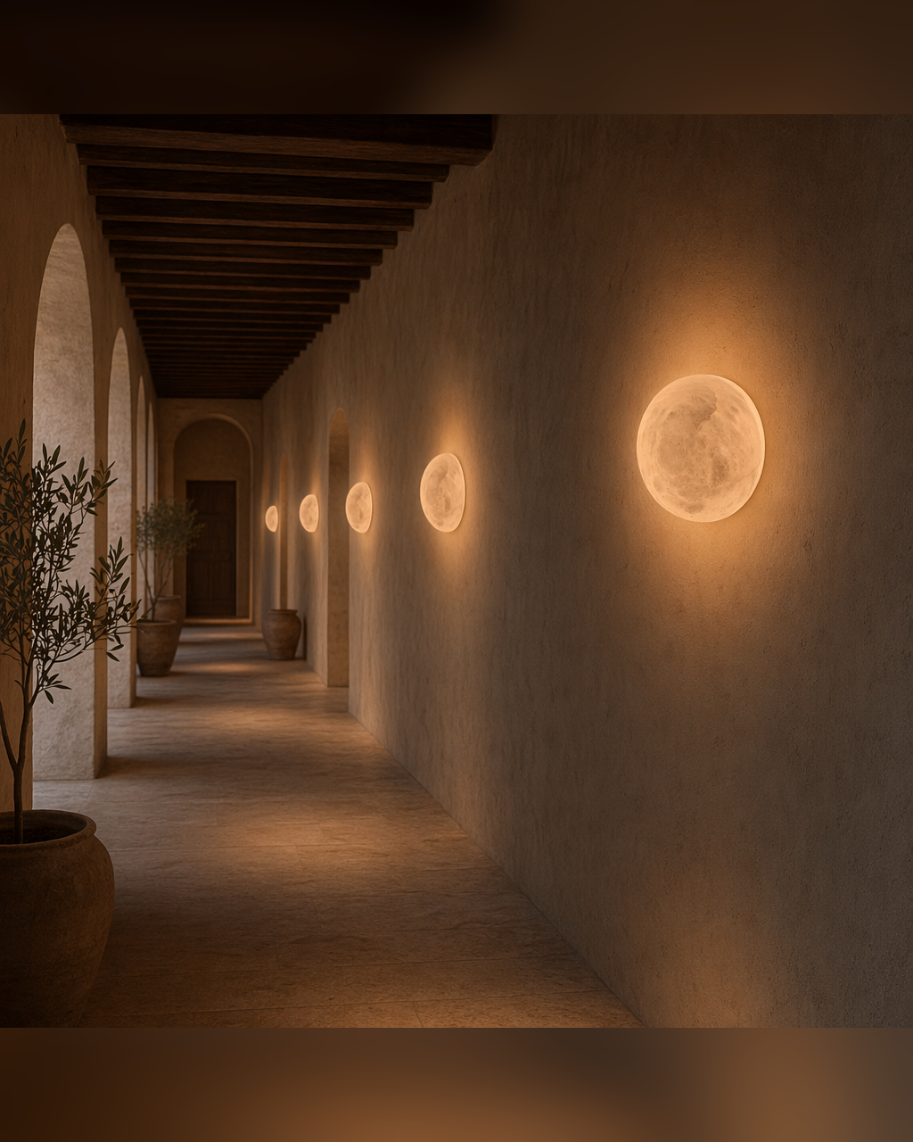 W&F Collection | Alabaster Globe Wall Sconce in Natural Brass, 3 Sizes