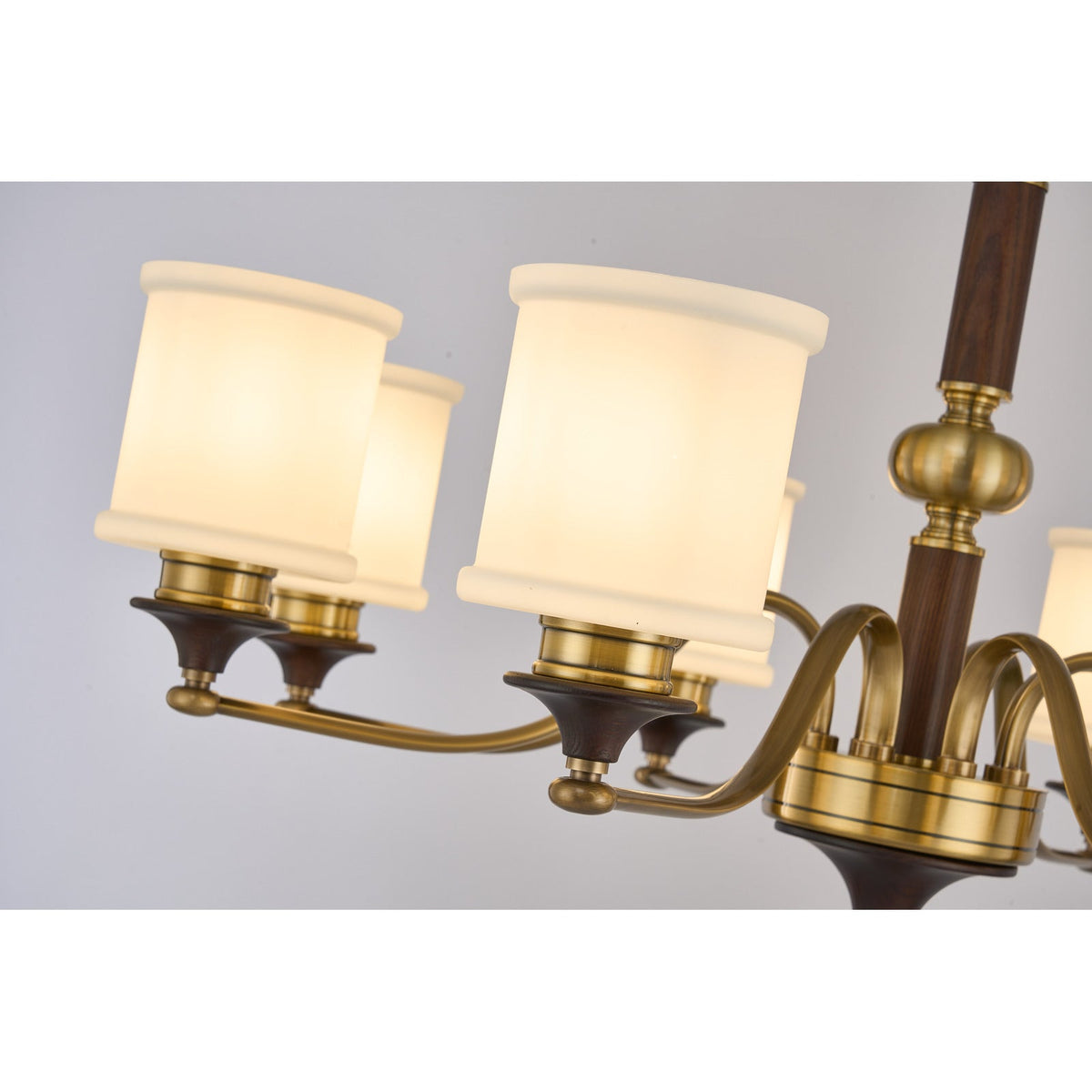 W&F Collection | Alderleigh Opal Glass Chandelier