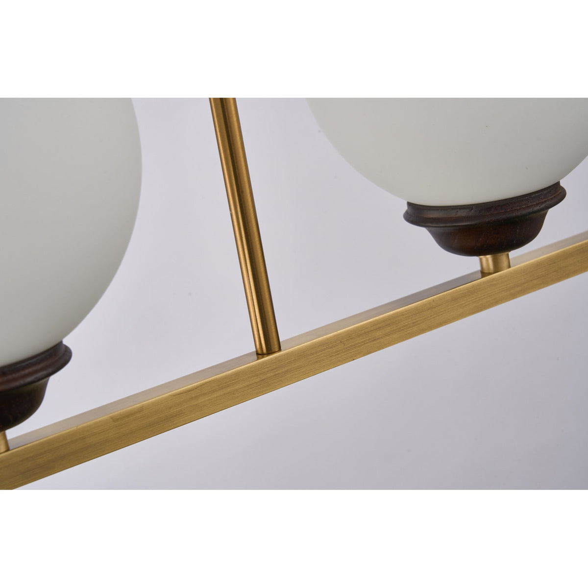 W&F Collection | Avelune Opal Globe Linear Chandelier
