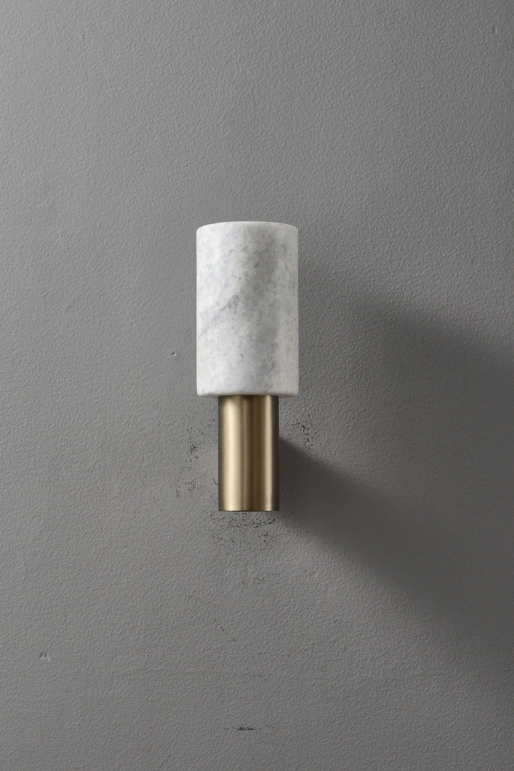W&F Collection | Azurelith Blue Crystal Cylinder Wall Sconce