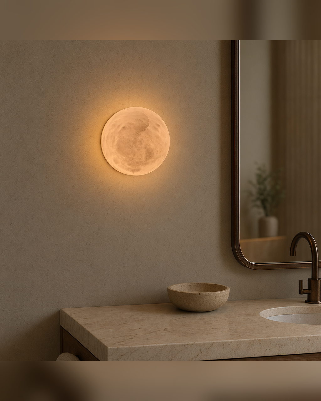 W&F Collection | Alabaster Globe Wall Sconce in Natural Brass, 3 Sizes