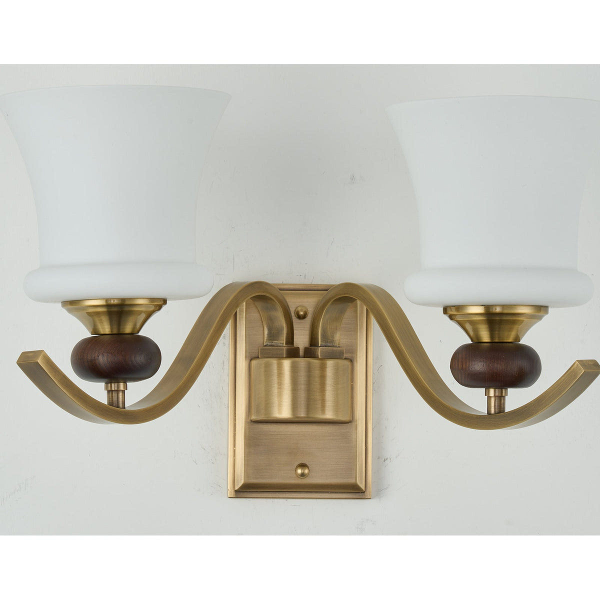 W&F Collection | Brontelle Opal Glass Wall Sconce