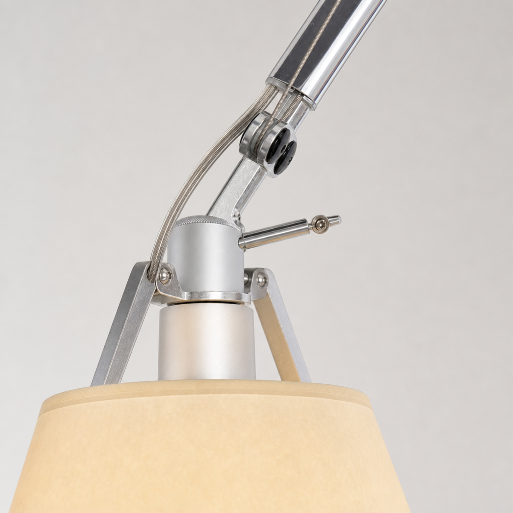 W&F Collection | Bauhaus Adjustable Swing Arm Pendant Light