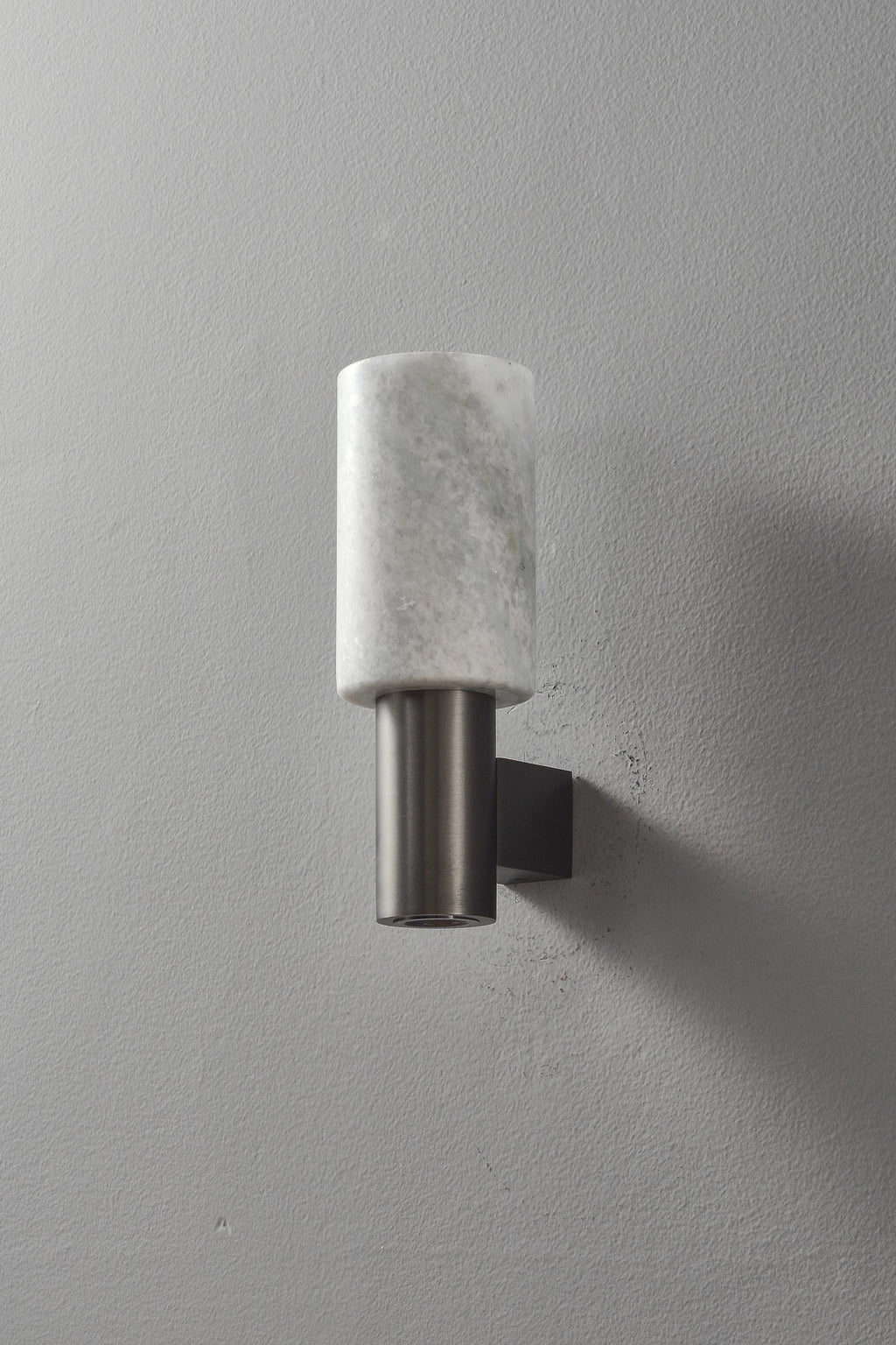 W&F Collection | Azurelith Blue Crystal Cylinder Wall Sconce