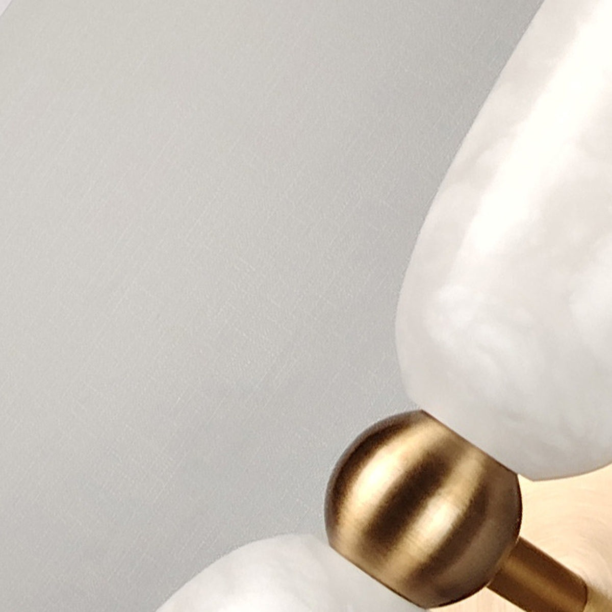 W&F Collection | Double Alabaster Cylinder Wall Sconce