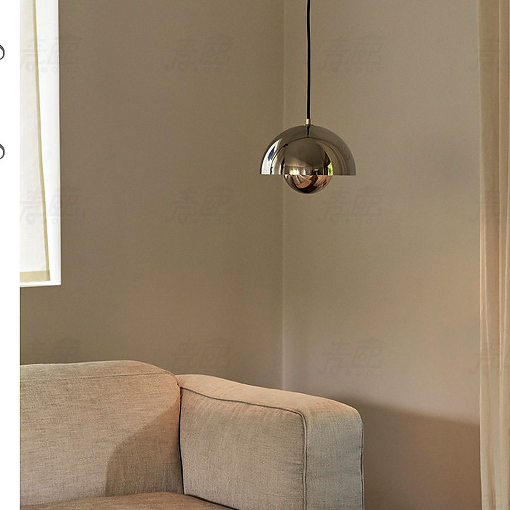 W&F Collection | Colorful Flowerpot Metal Dome Pendant Light