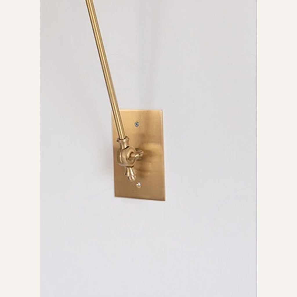 W&F Collection | Adjustable Brass Wall Sconce