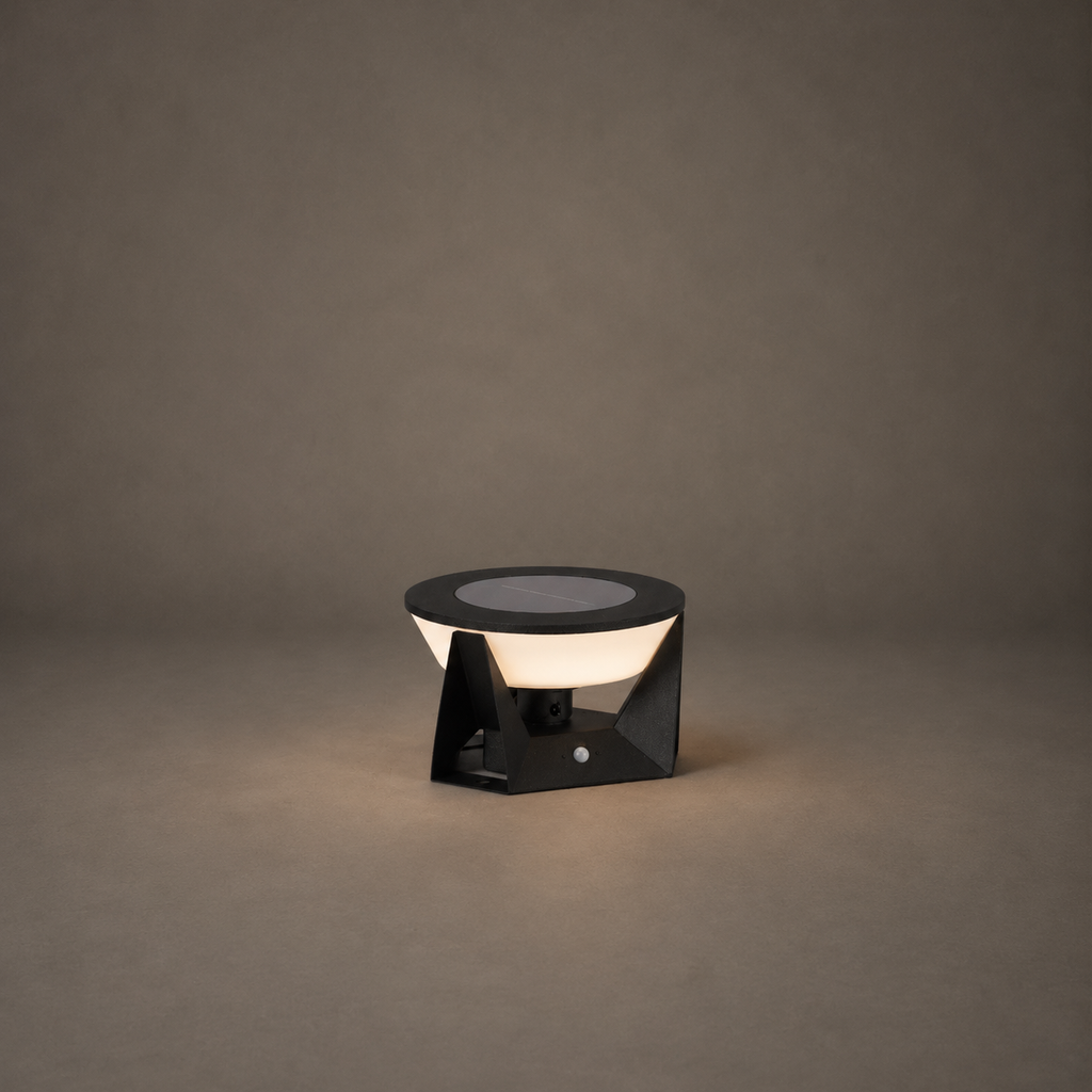 W&F Collection | Eclipse Solar Outdoor Post Light