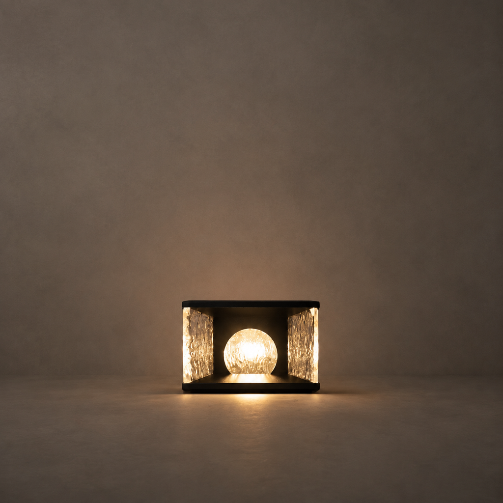 W&F Collection | Lucent Solar Glass Post Light