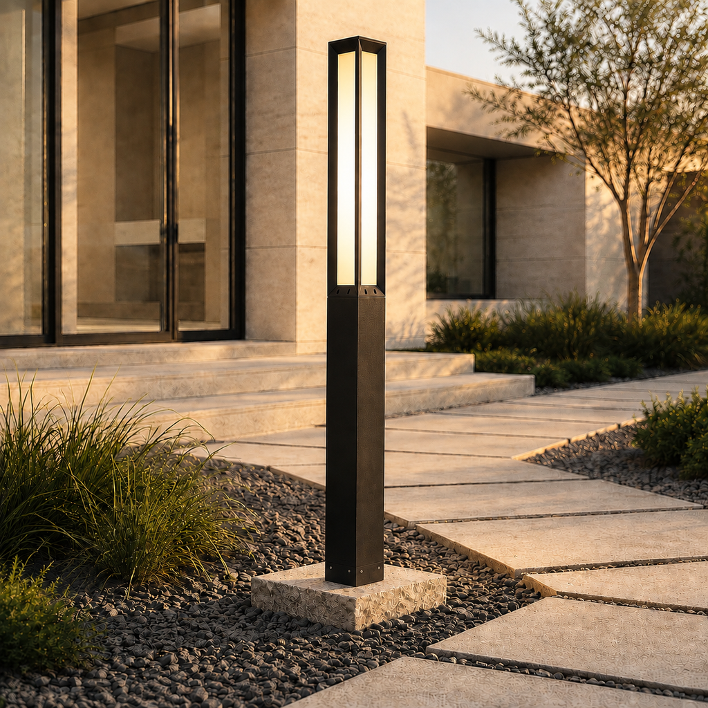 W&F Collection | Pillar Wired Path Light