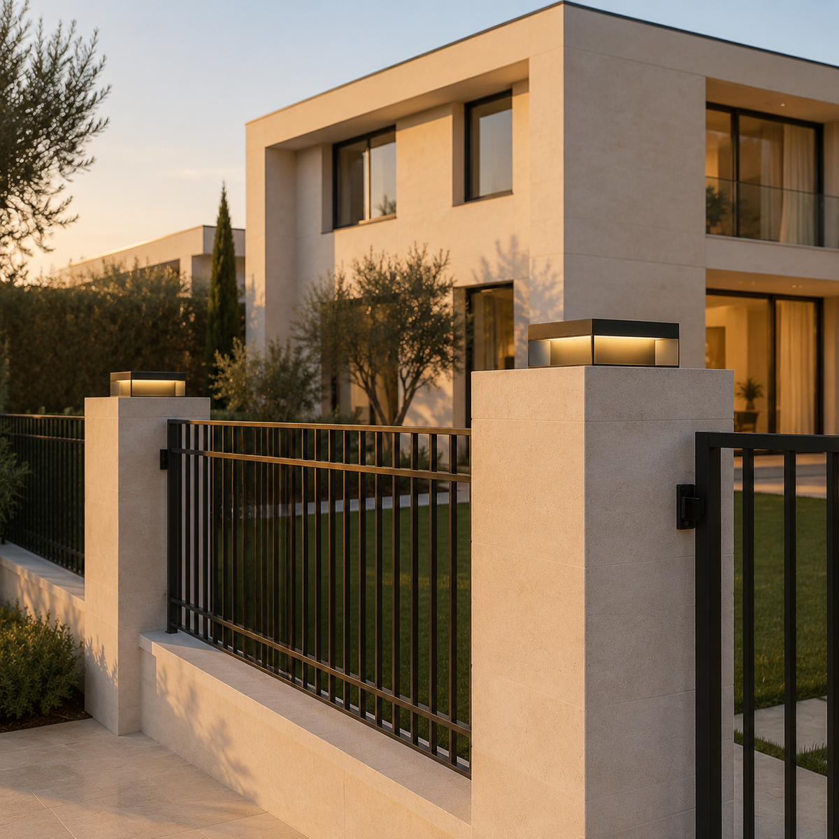 W&F Collection | Portico Wired Outdoor Post Light