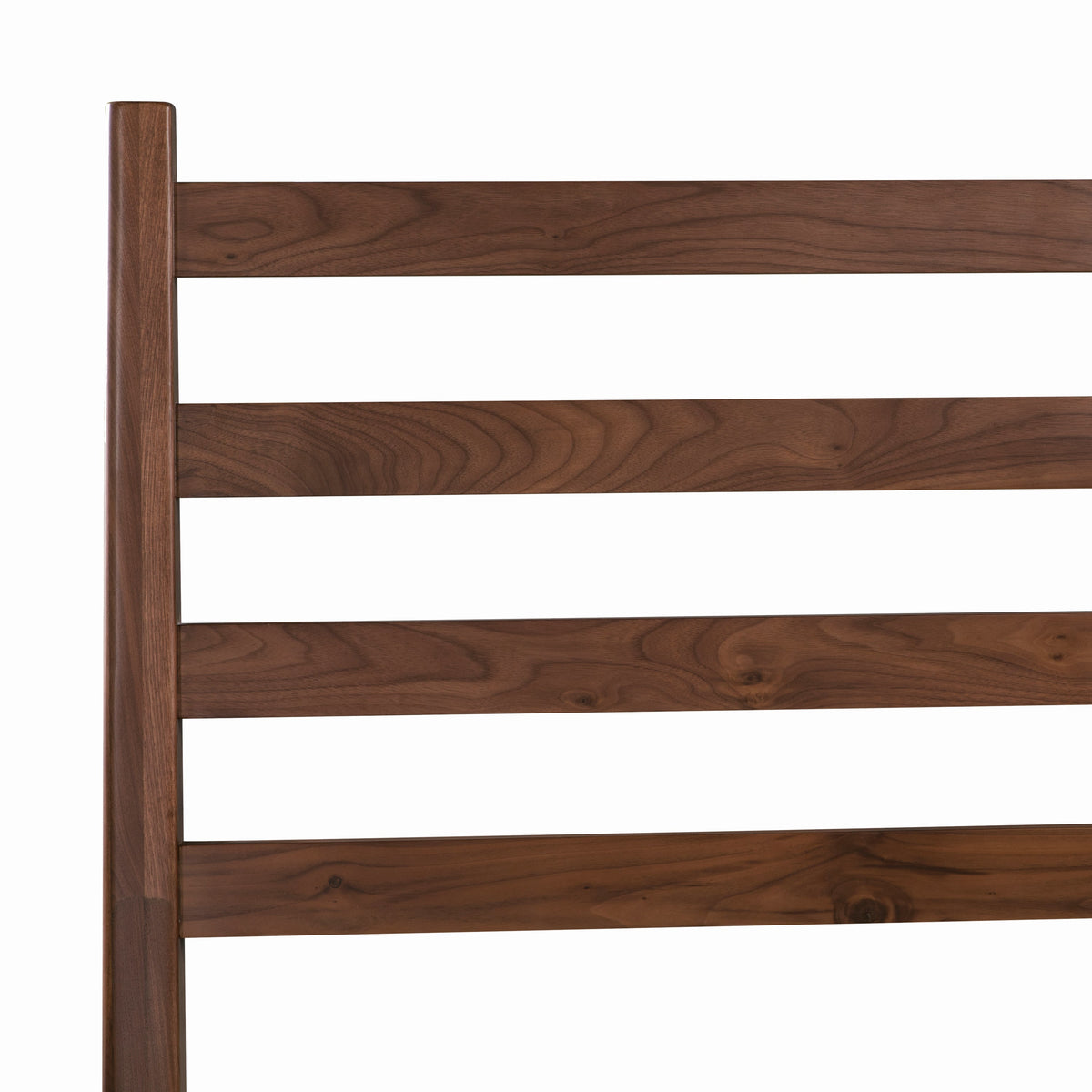 W&F Collection | Truro Bed with Leather Cushions (Cognac Tan, King)