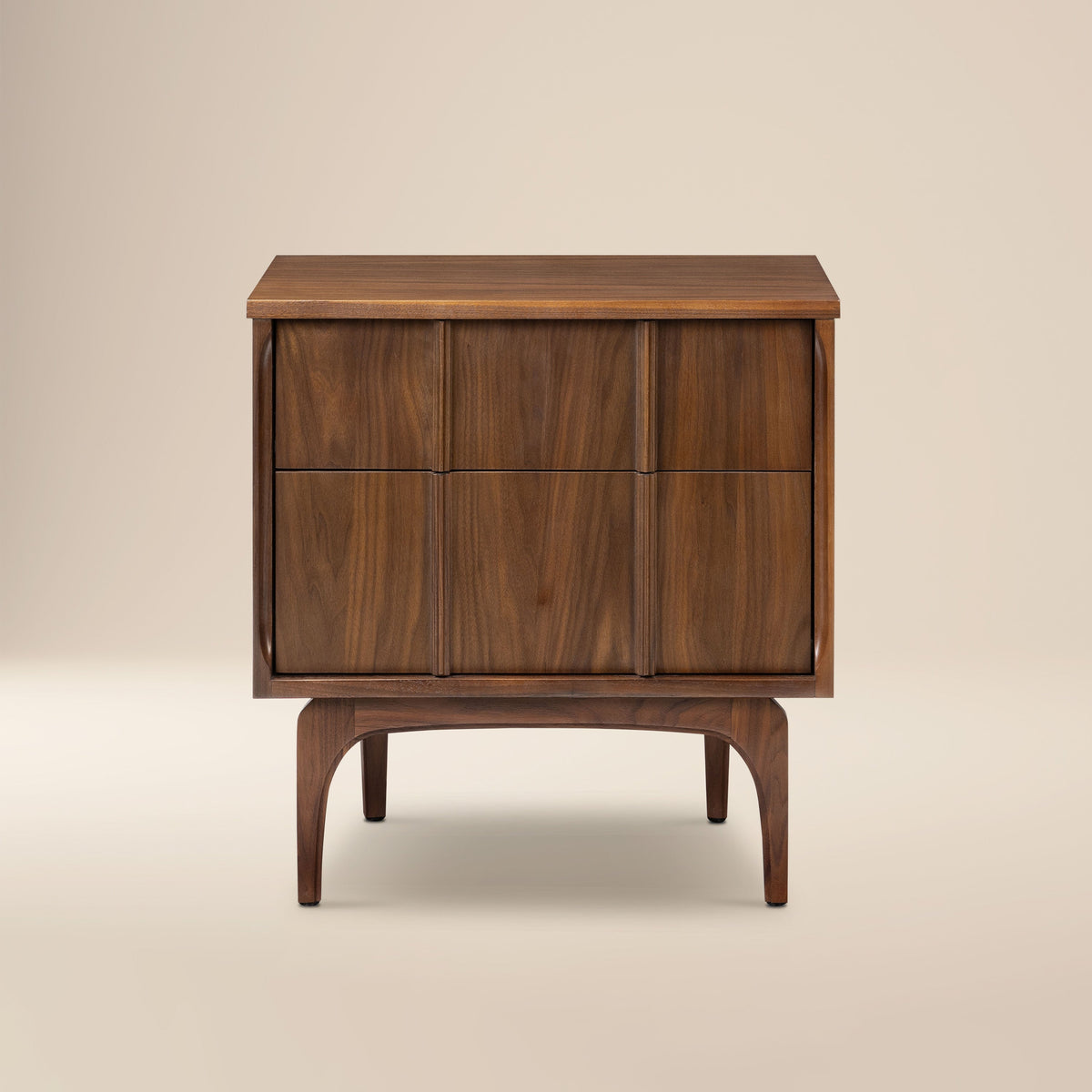 W&F Collection | Flynn Nightstand (Walnut)