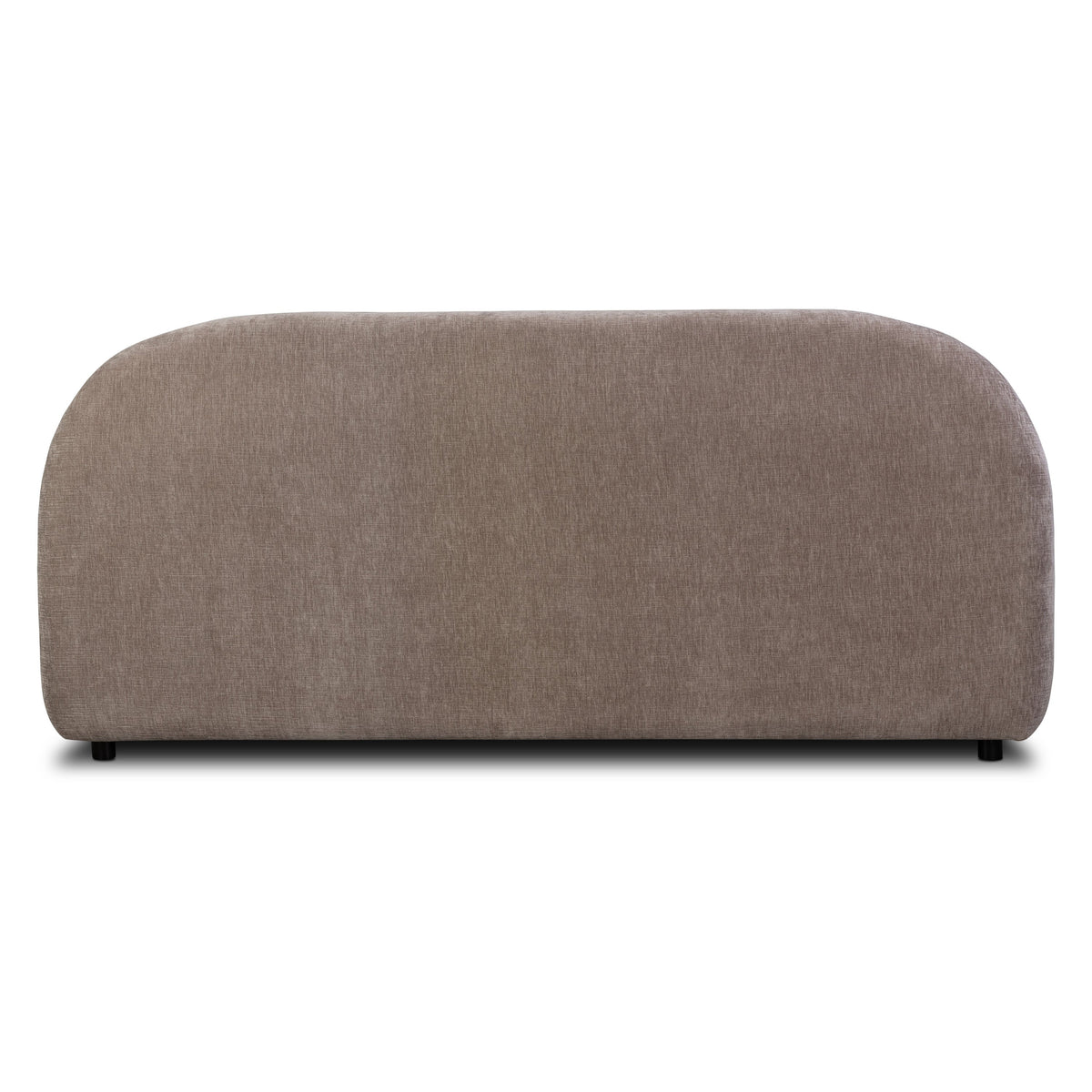 W&F Collection | Genoa Bed (Taupe Brown, King)