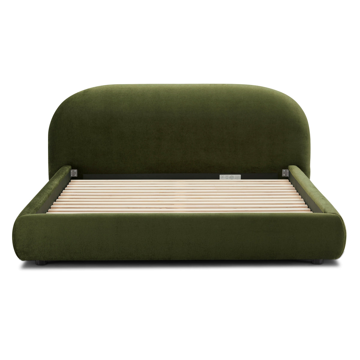 W&F Collection | Genoa Bed (Distressed Green, King)