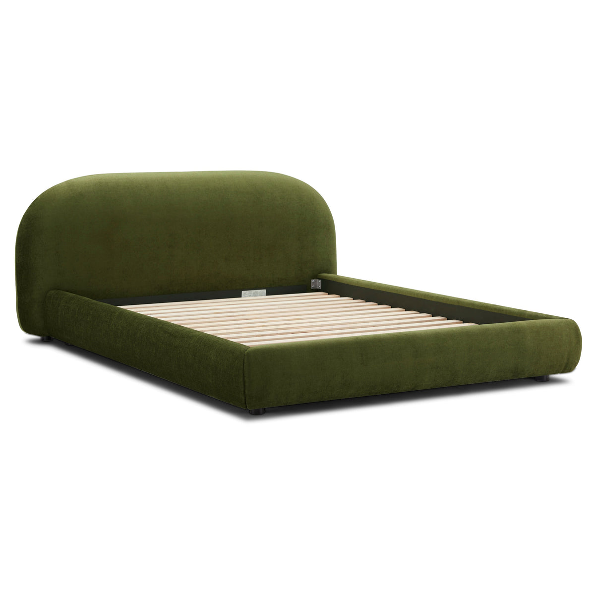 W&F Collection | Genoa Bed (Distressed Green, King)