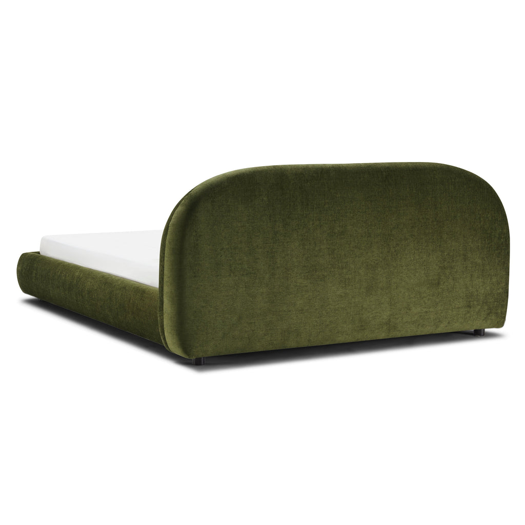 W&F Collection | Genoa Bed (Distressed Green, King)