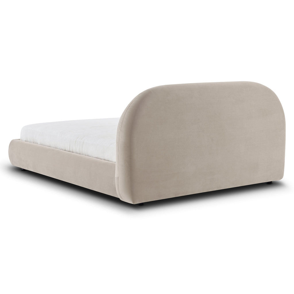 W&F Collection | Genoa Bed (Dune Brown, King)