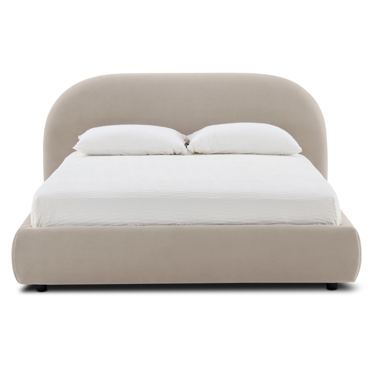W&F Collection | Genoa Bed (Dune Brown, King)