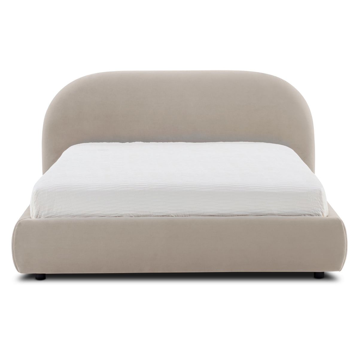 W&F Collection | Genoa Bed (Dune Brown, King)