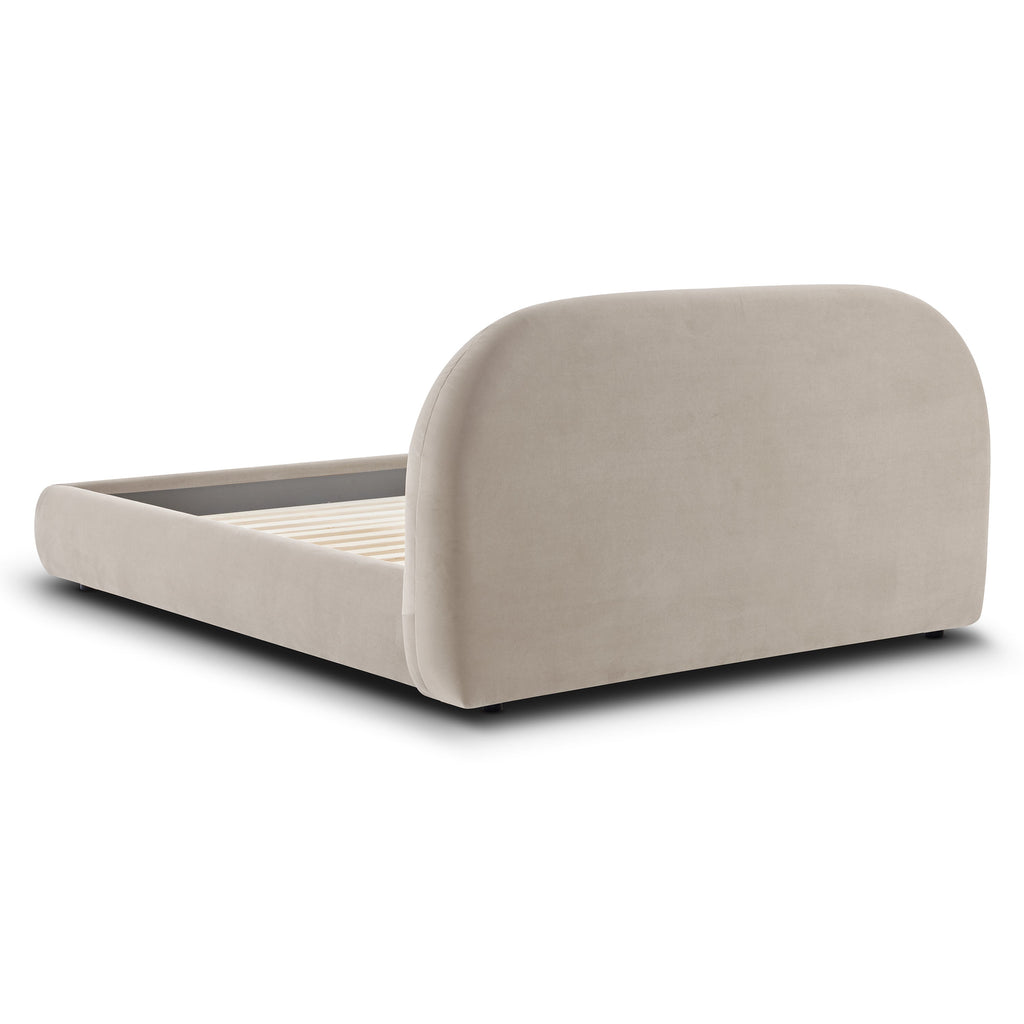 W&F Collection | Genoa Bed (Dune Brown, King)