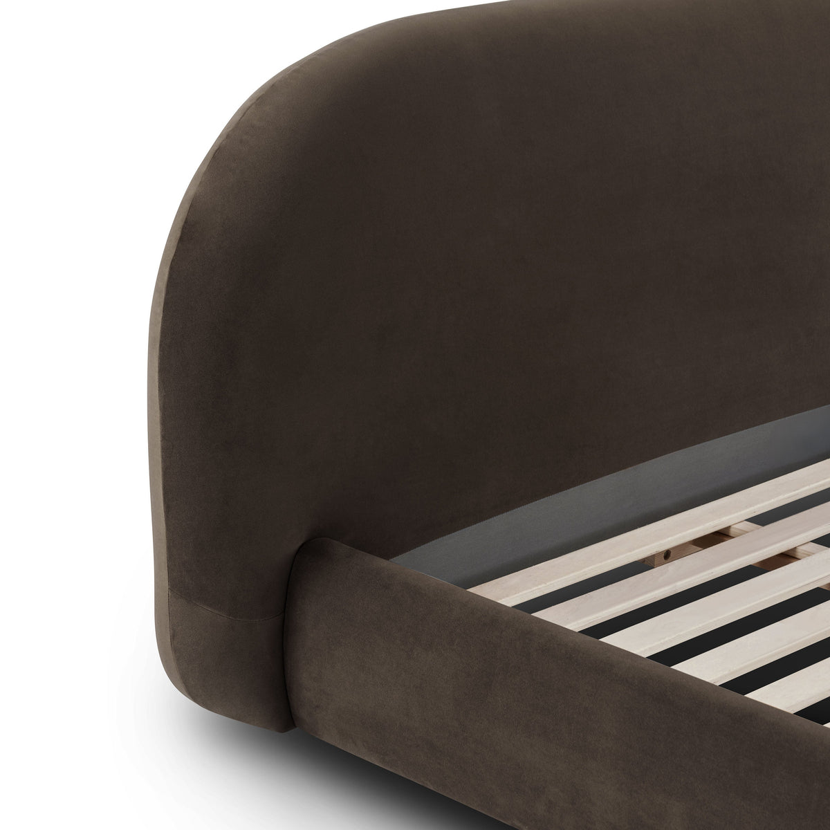 W&F Collection | Genoa Bed (Shadow Brown, King)