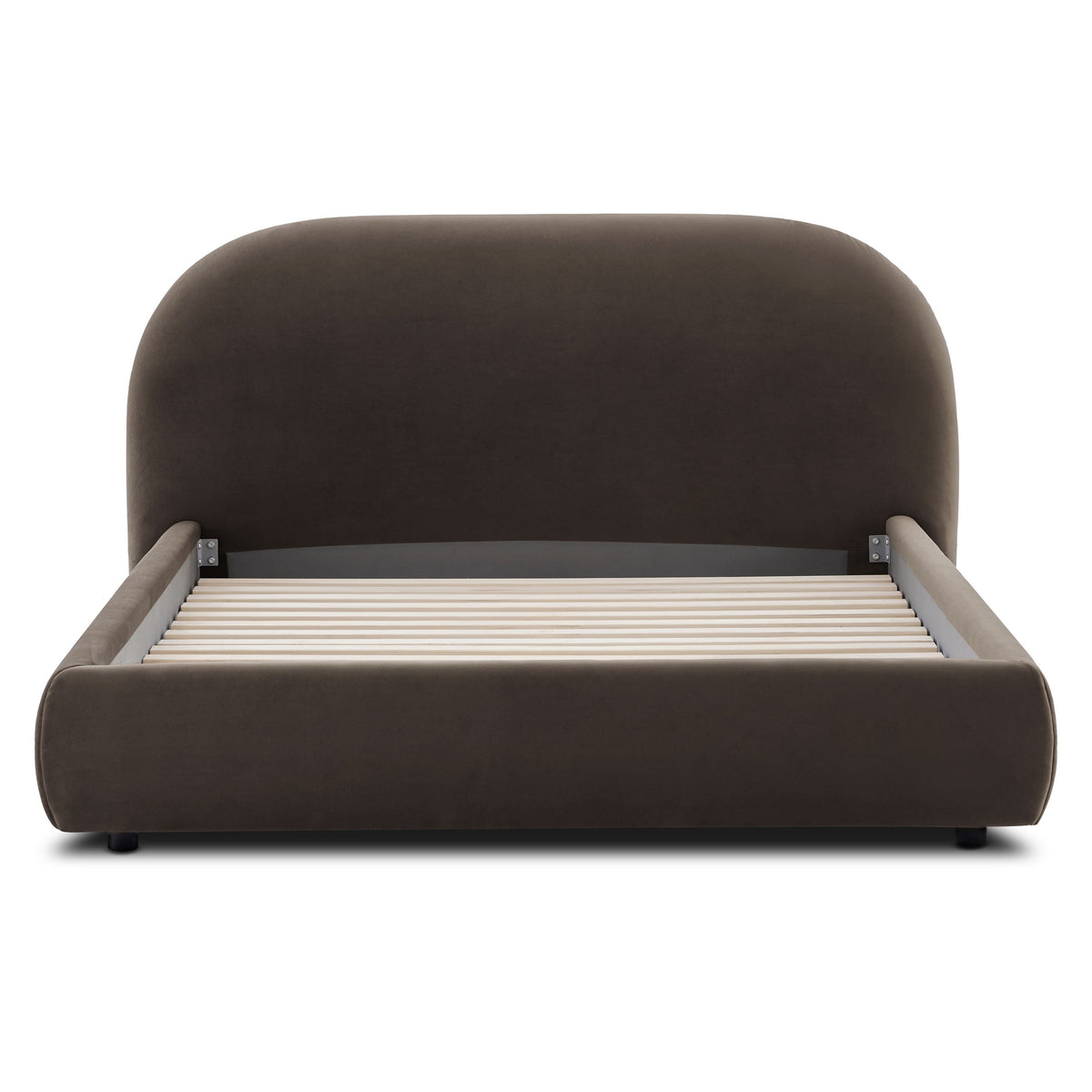 W&F Collection | Genoa Bed (Shadow Brown, King)