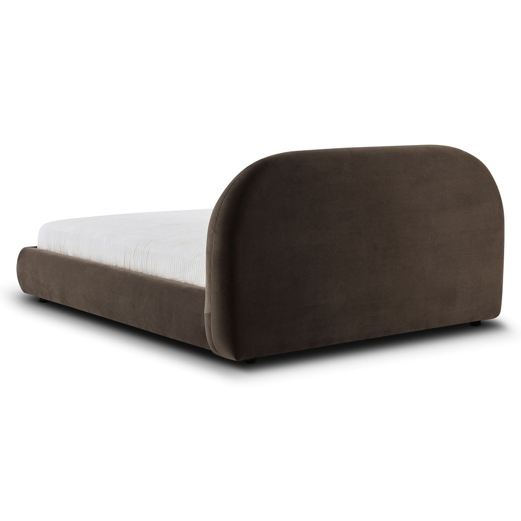 W&F Collection | Genoa Bed (Shadow Brown, Queen)
